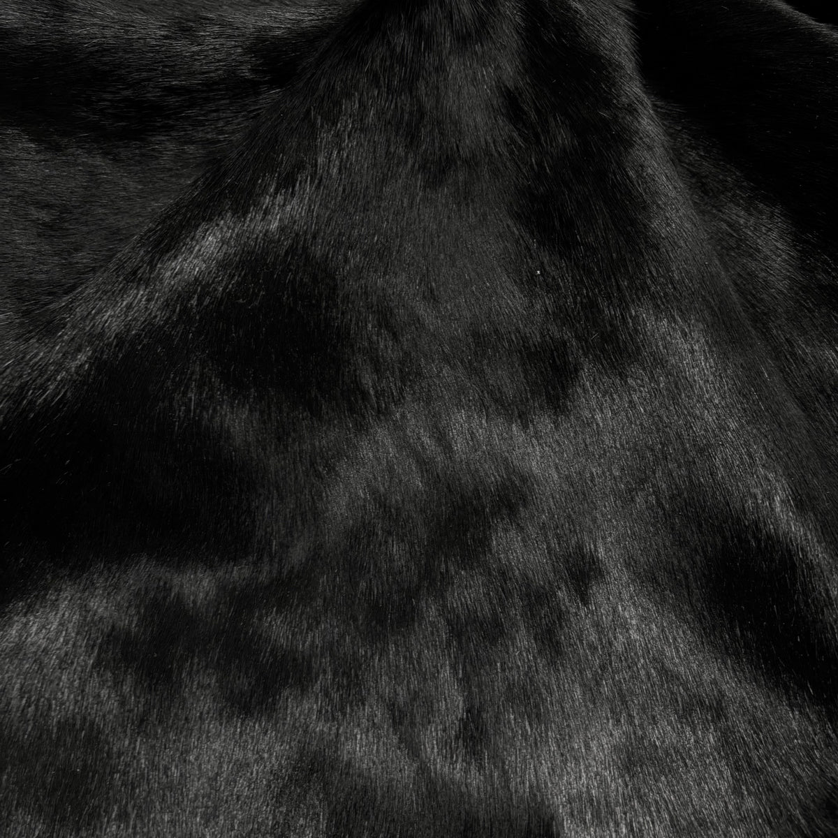 Black Longwool Cavalino Hair-On | Ships in 3 weeks