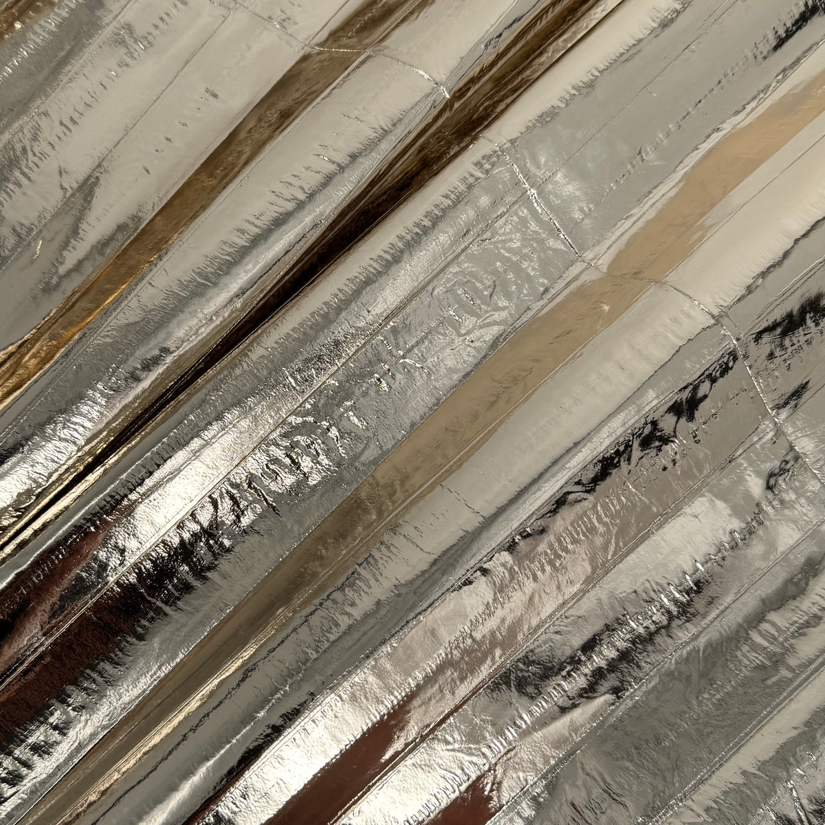 Champagne Gold Metallic Eel Skin | SALE | 50% OFF