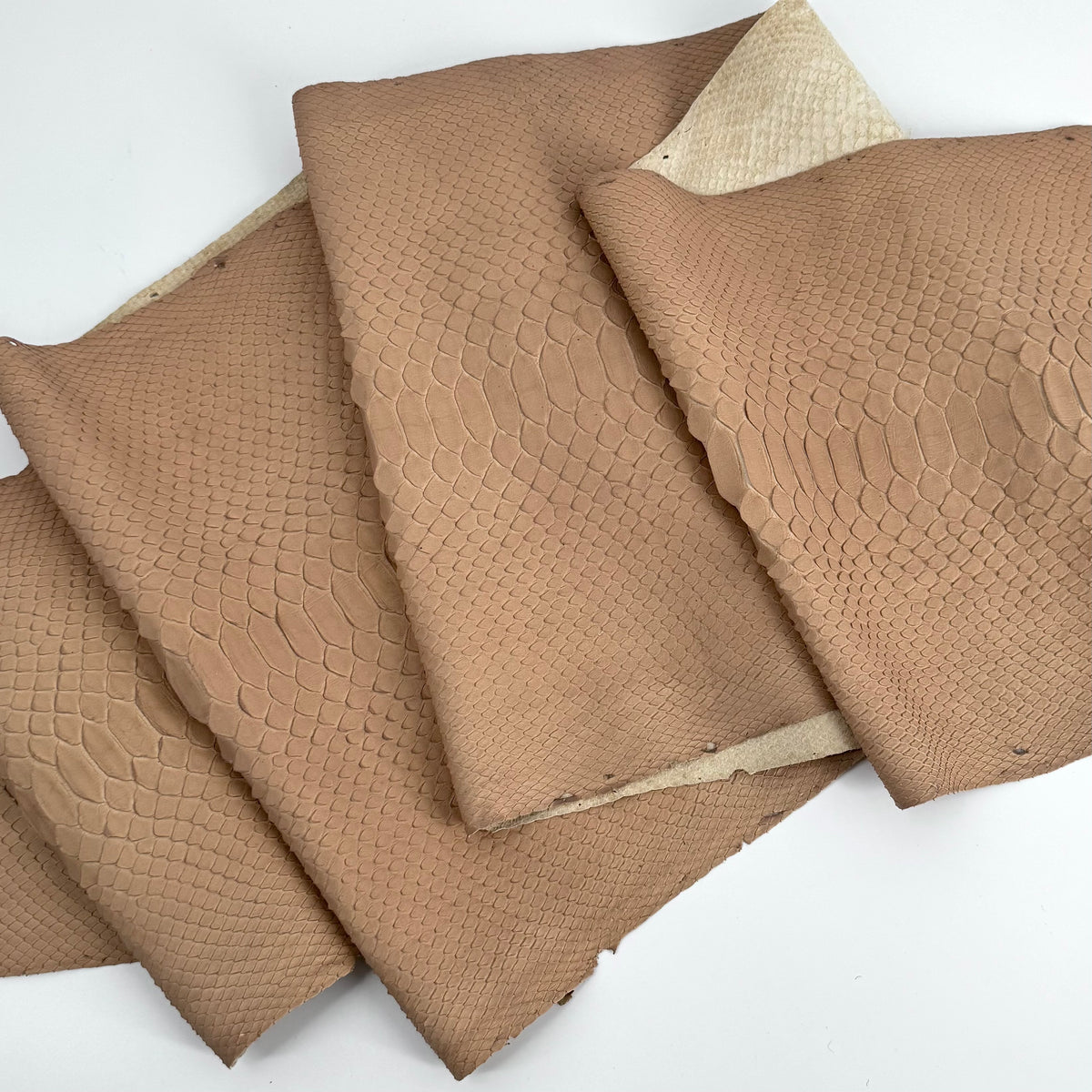 Matte Sandy Python Front Cut (Extra Long) | SALE