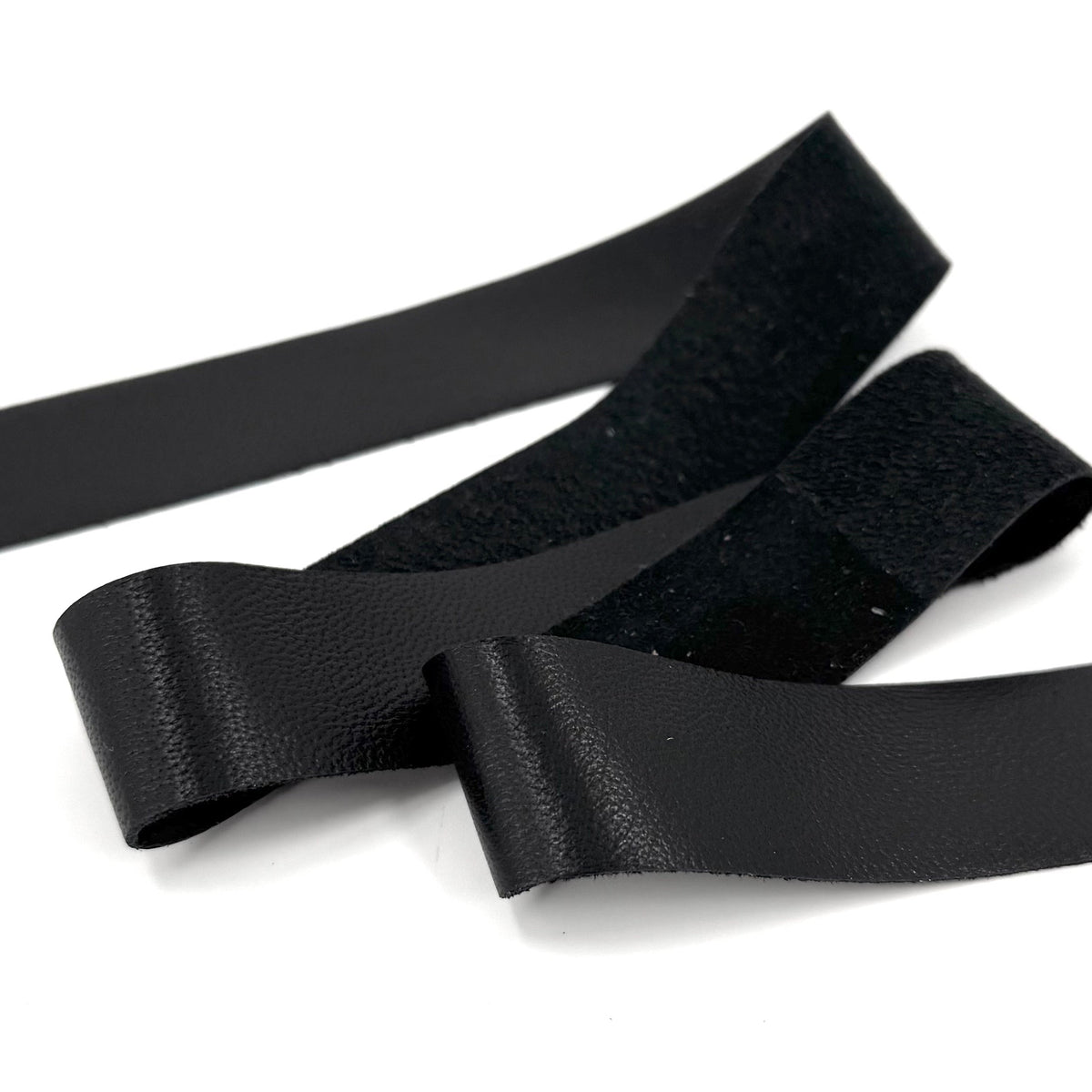 1" Raw Edge Nappa Lamb Leather Trim
