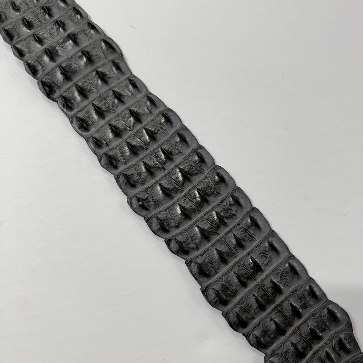 Buy Serpentine Bruciato crocodile leather strap – spine-cut exotic skin for luxury accessories