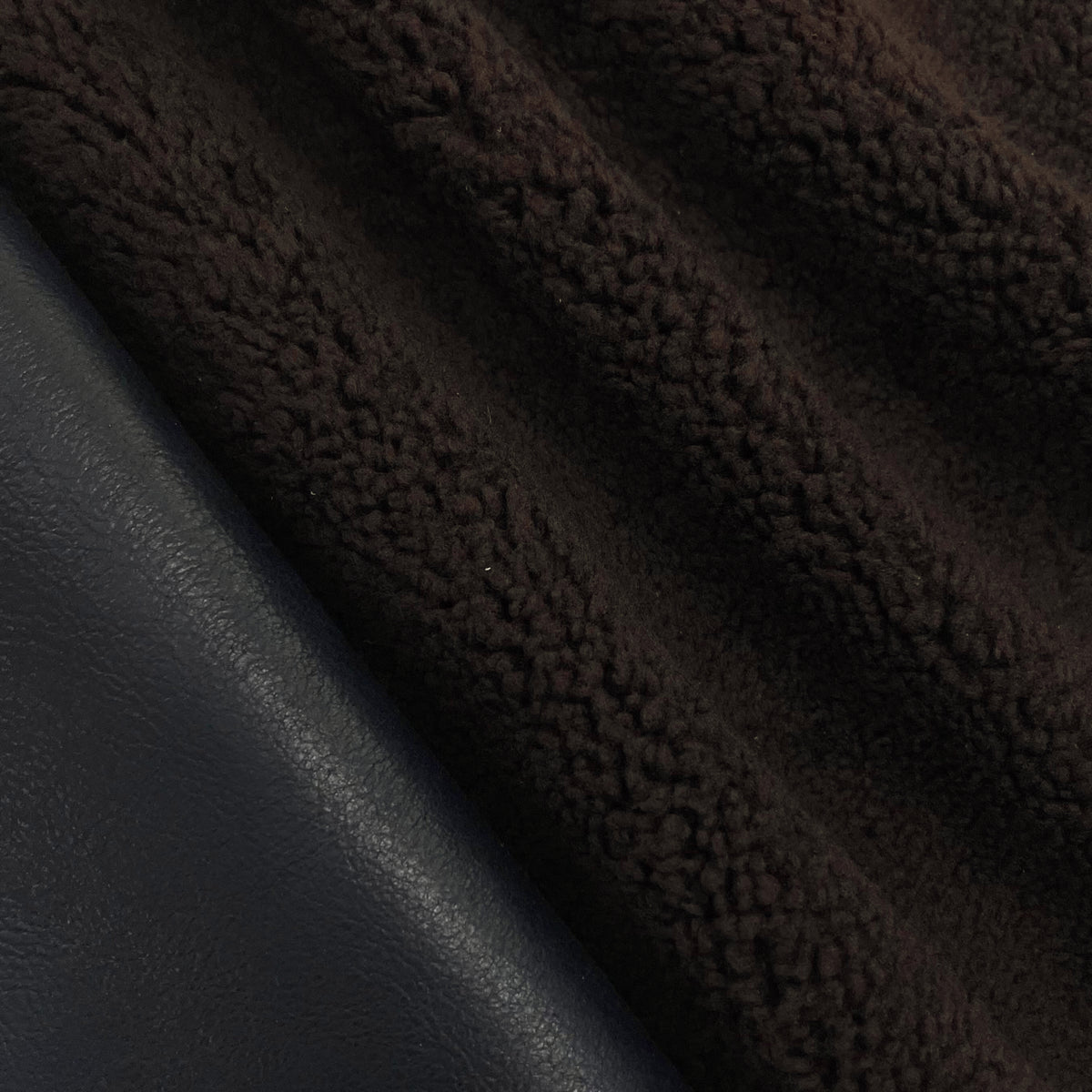 Sports Shearling with Matte Leather Back | Ships in 2 weeks