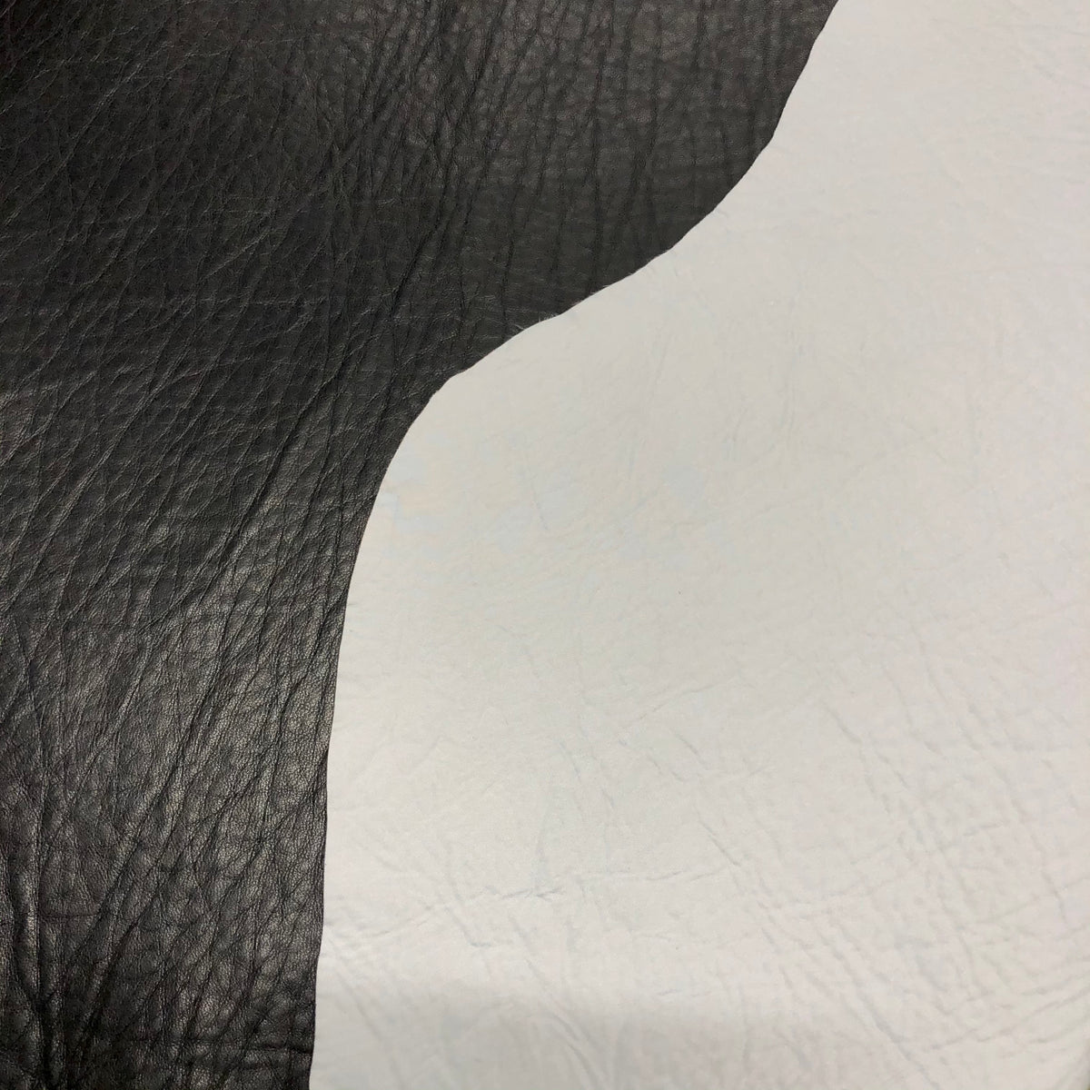 Black Puffer Lamb with Contrasting Backing