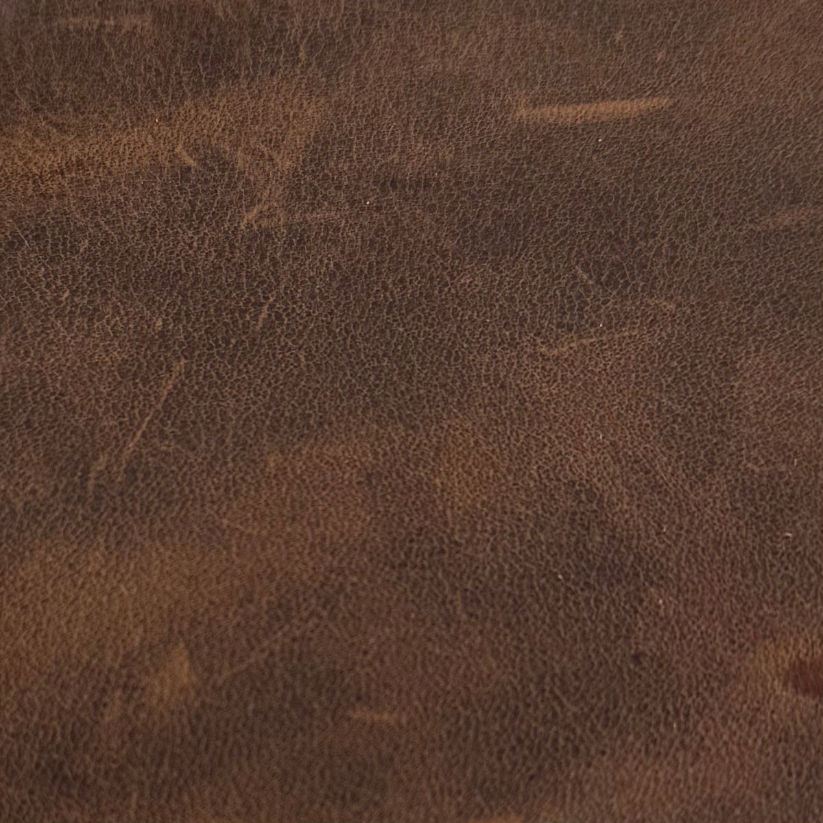 Wild Thing Nubuck Horse Leather in Torf – deep peat brown hide with a refined nubuck finish that gains character, from District Leathers.