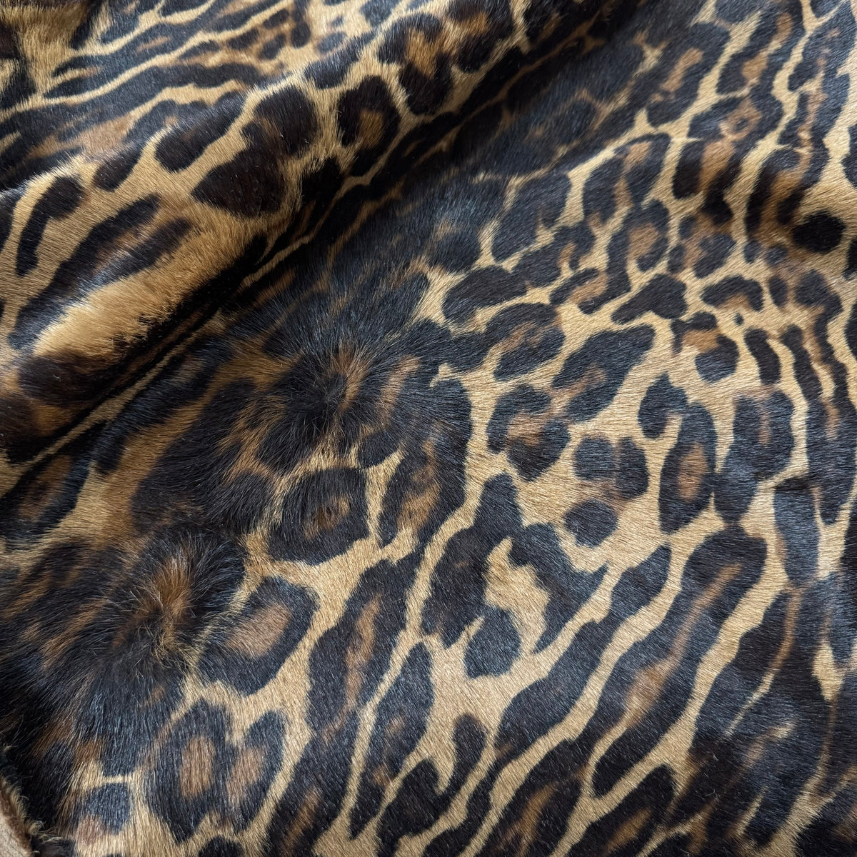 Leopard Print Longwool | Hair-On Calf Hide