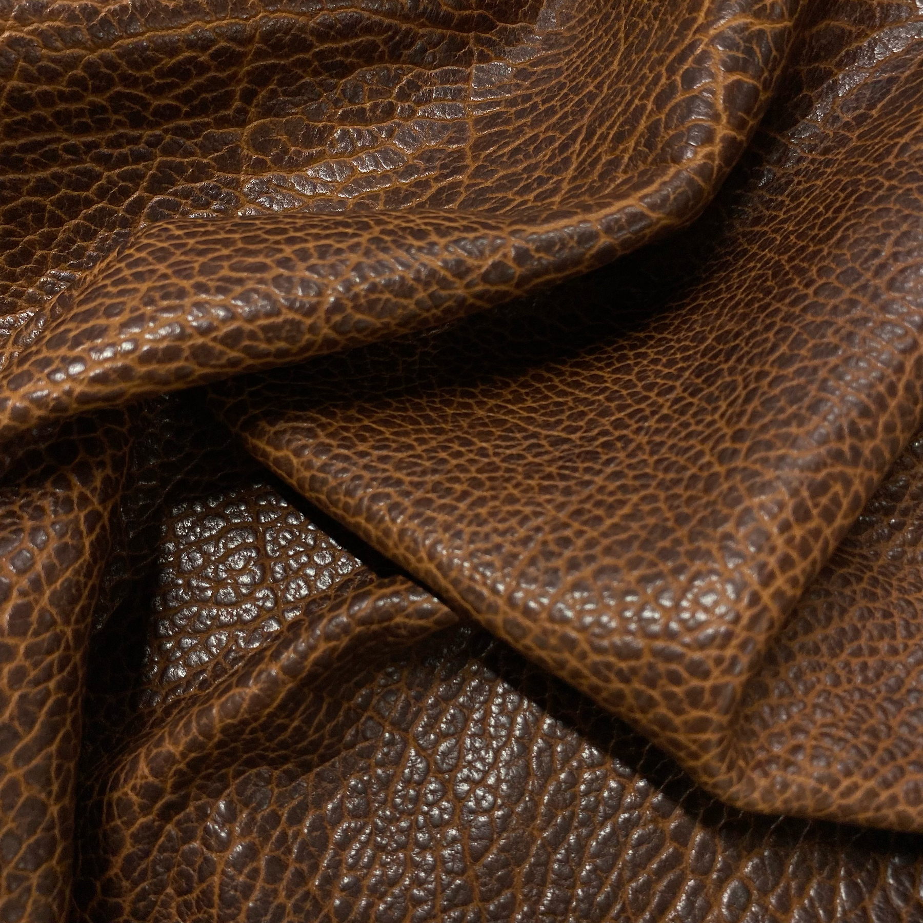 Bison Distressed Leather Hide | Ships October 28th