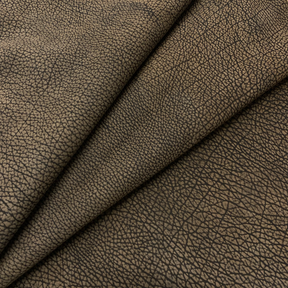 Bison Nubuck Leather Hide