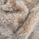 Two-Tone Icelandic Curly Shearling with Leather Backing