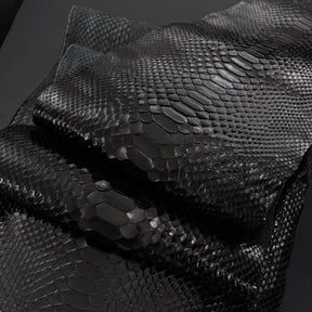 Black Glazed Python (Back Cut) Short Tail