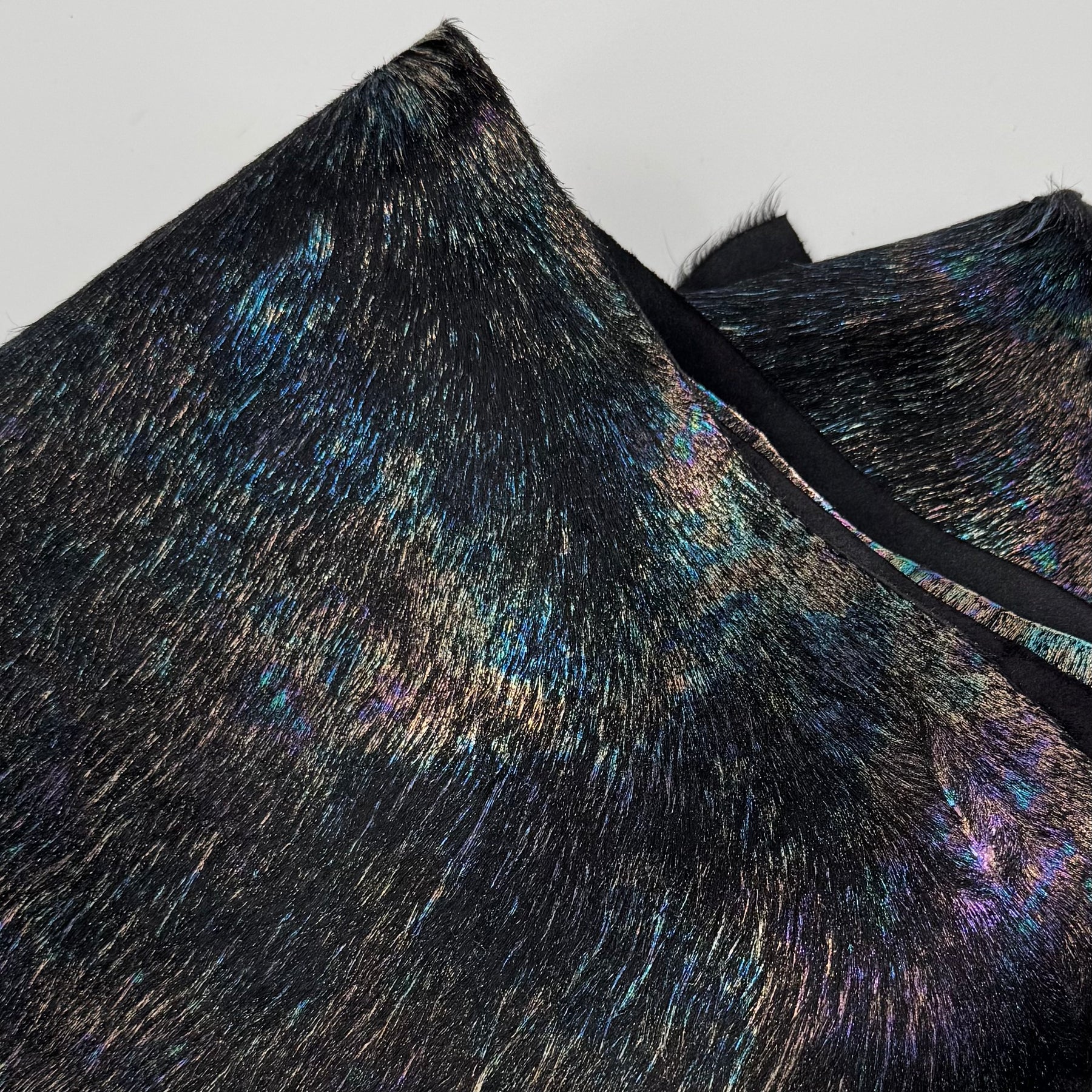 Only 5 Available | Peacock Monet Holographic Hair-On Cow