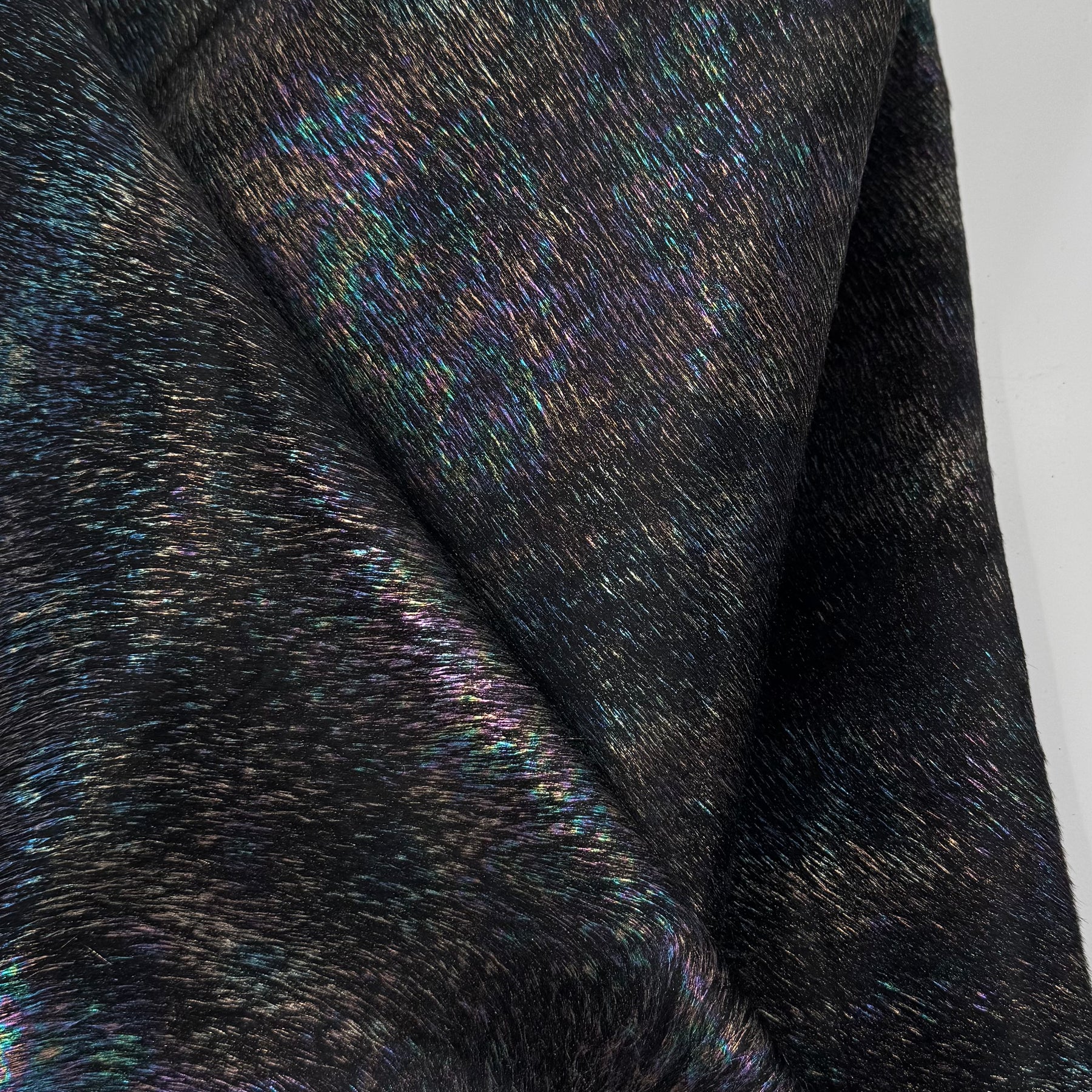 Only 5 Available | Peacock Monet Holographic Hair-On Cow