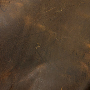 Waxy Distressed Boar Leather Hide | Made in America