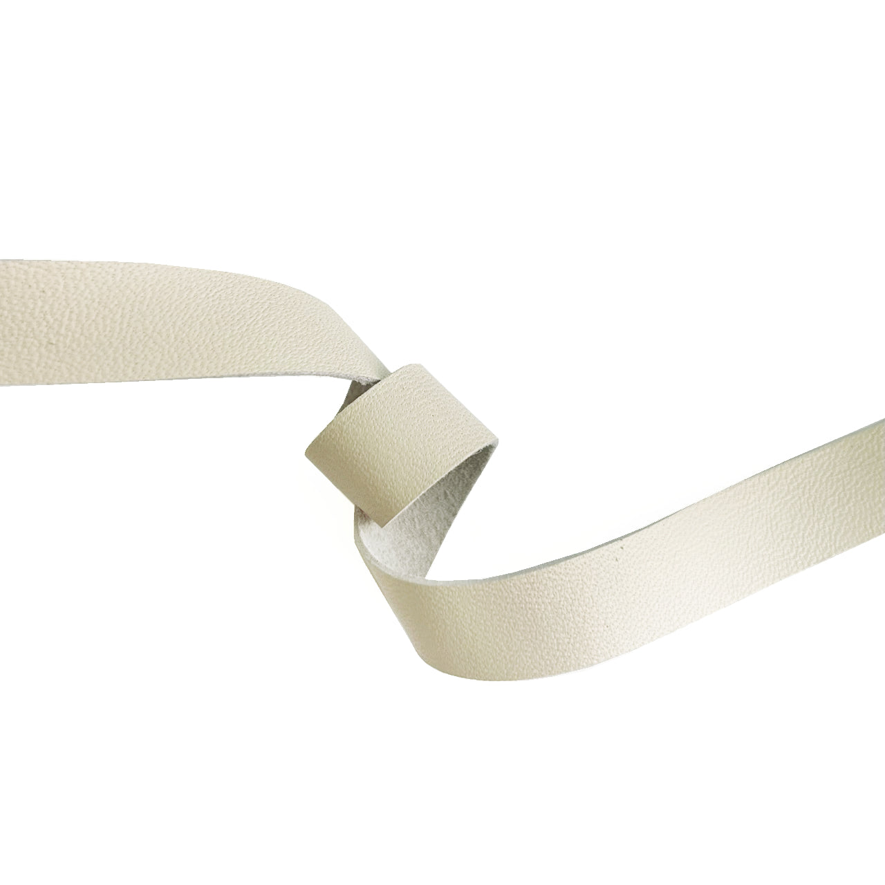 Raw Edge Leather Trim | Off-White