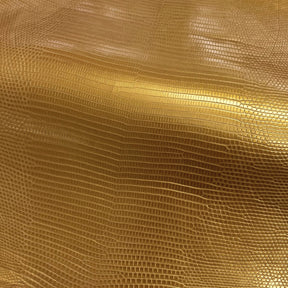 Lizard Skin | 24k Gold (Back Cut)