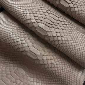 Python Matte | Warm Taupe | Long Tail Back Cut