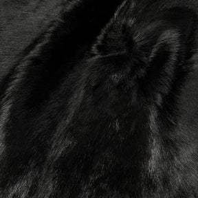 Black Longwool Cavalino Hair-On