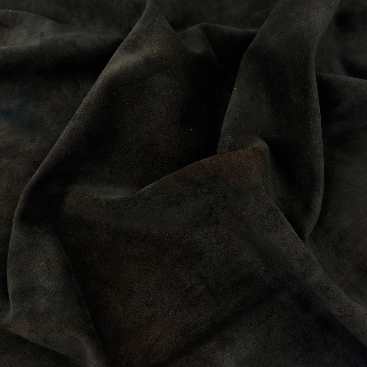 Indigo Double Dyed Calf Suede