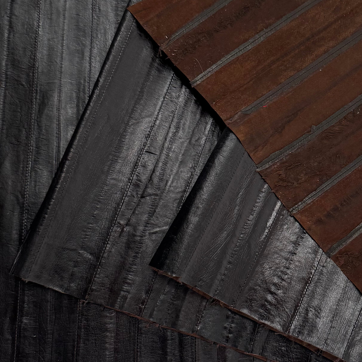 Dark Brown Eel Skin | SALE | 50% OFF