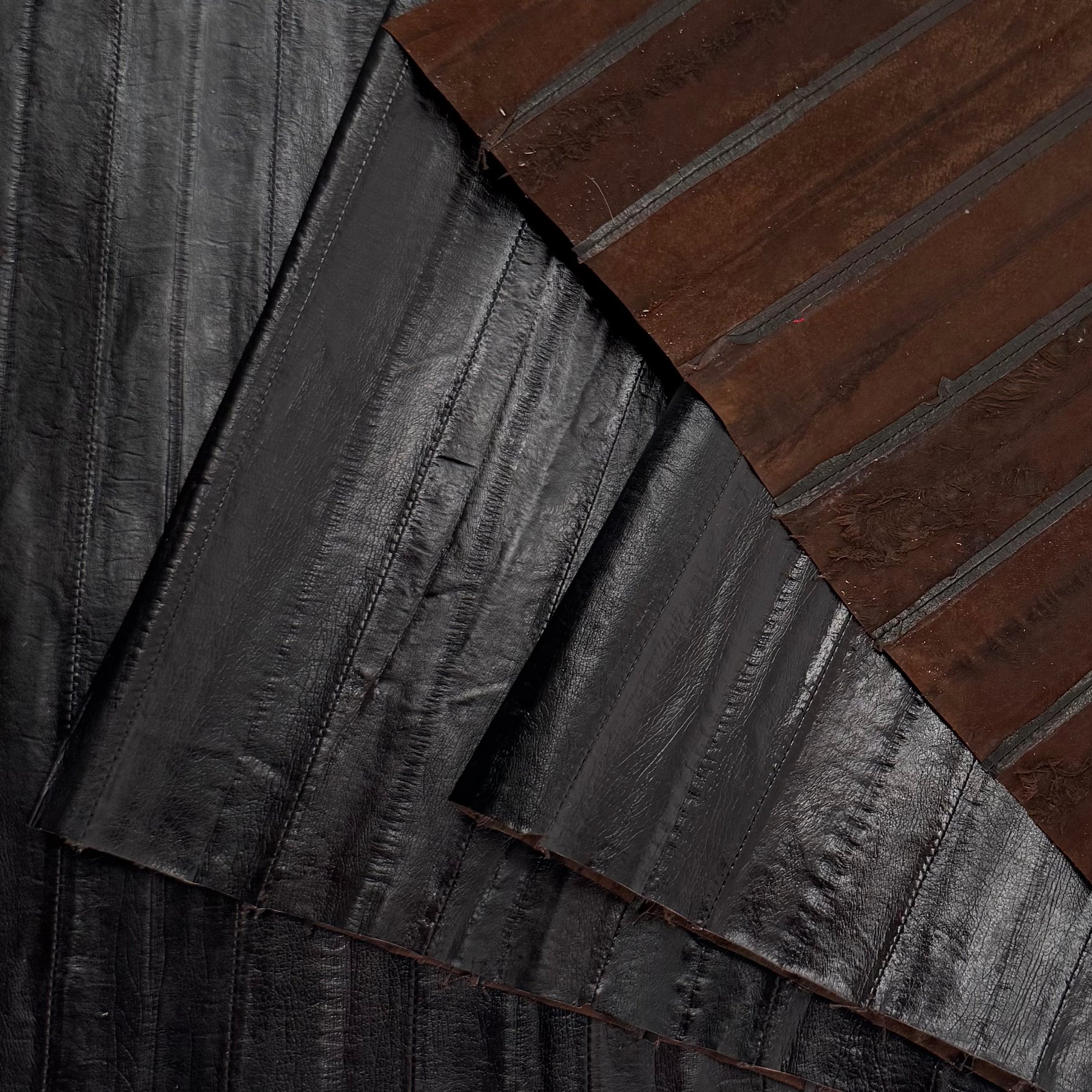 Dark Brown Eel Skin | SALE | 50% OFF