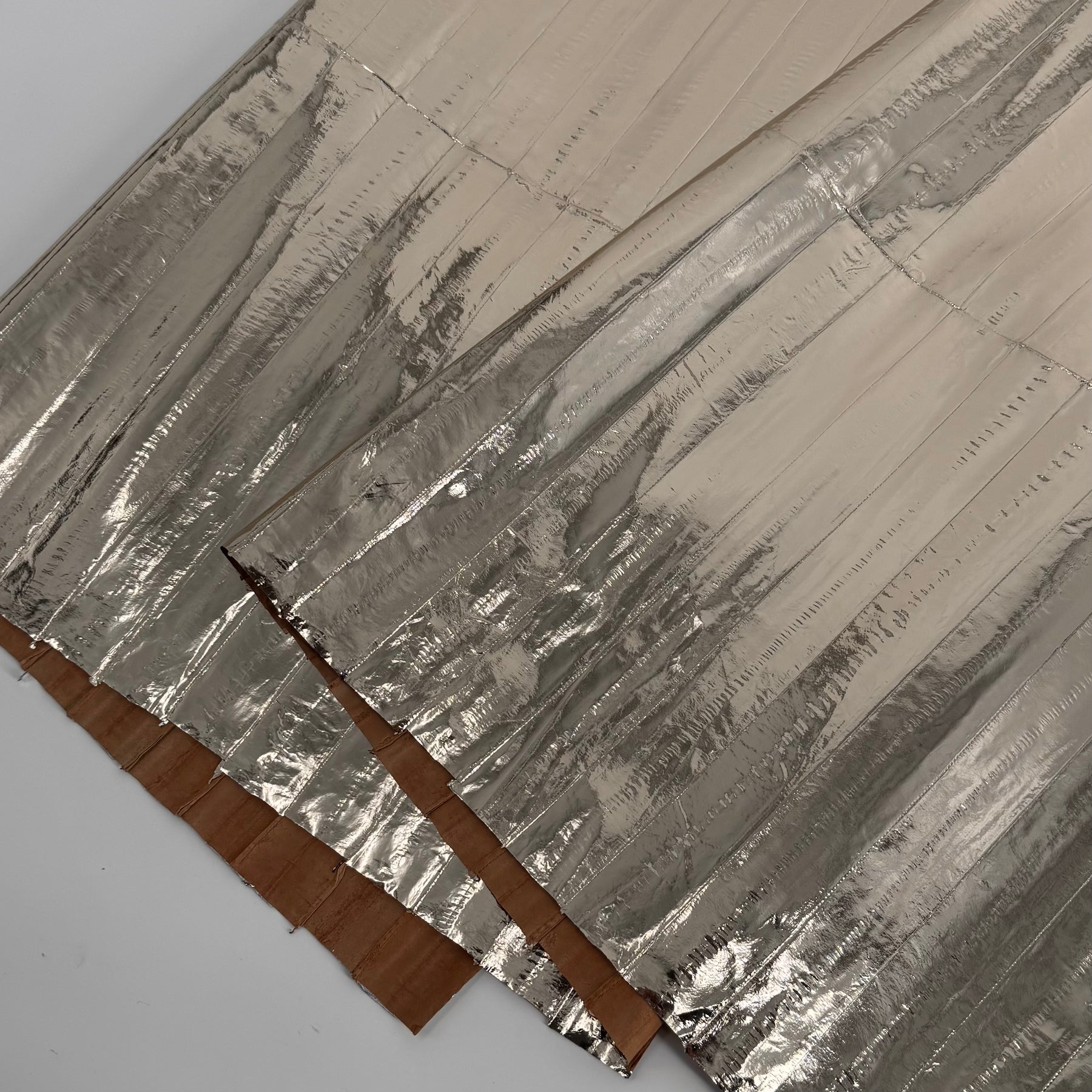 Champagne Gold Metallic Eel Skin | SALE | 50% OFF