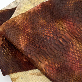 Autumn Leaf Short Tail Python | SALE | LAST 2 HIDES!