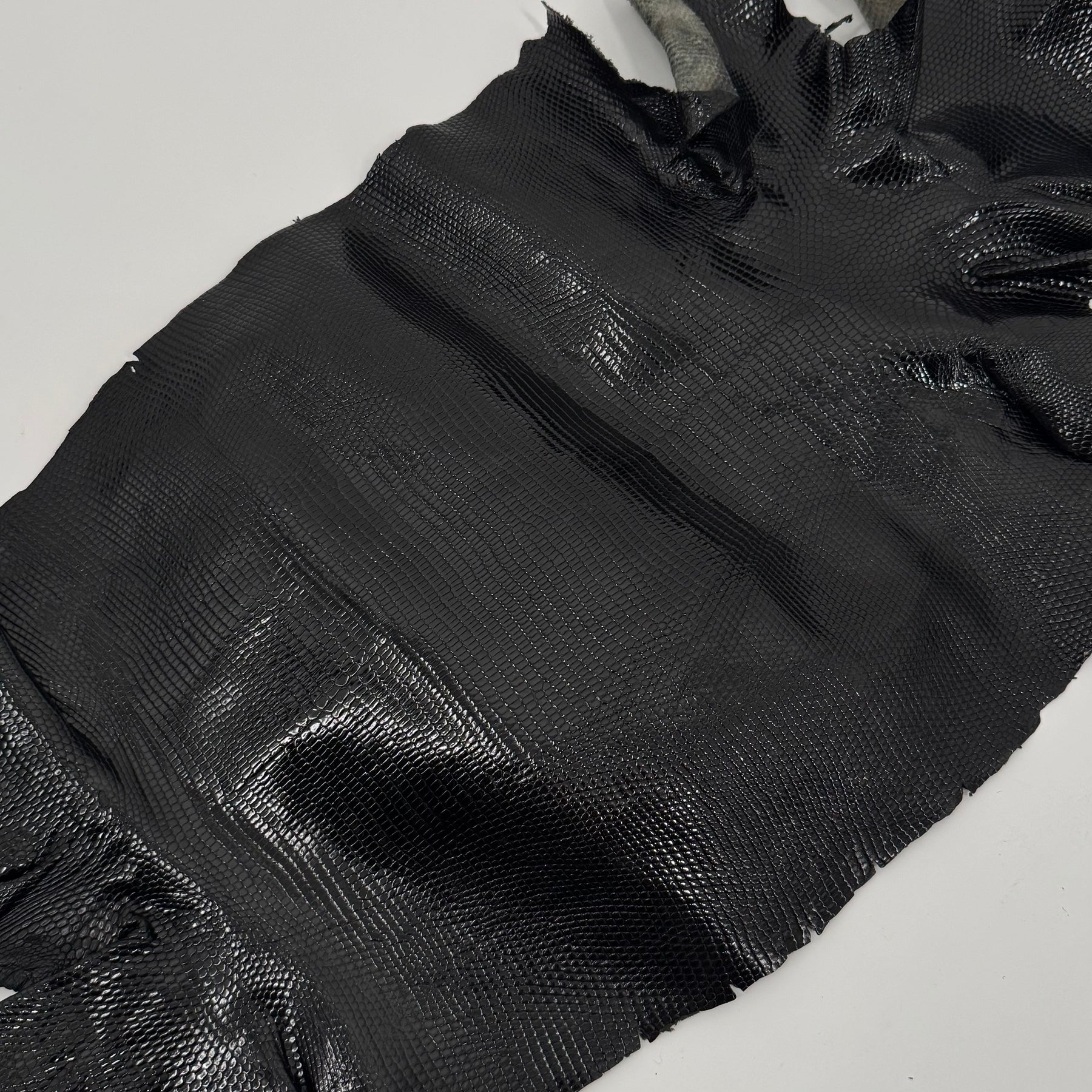 Extra Large Black Lizard Skins | Sale