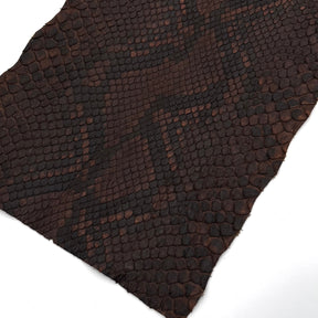 Dark Brown Python Cut #1A - Only 1 Available! | SALE