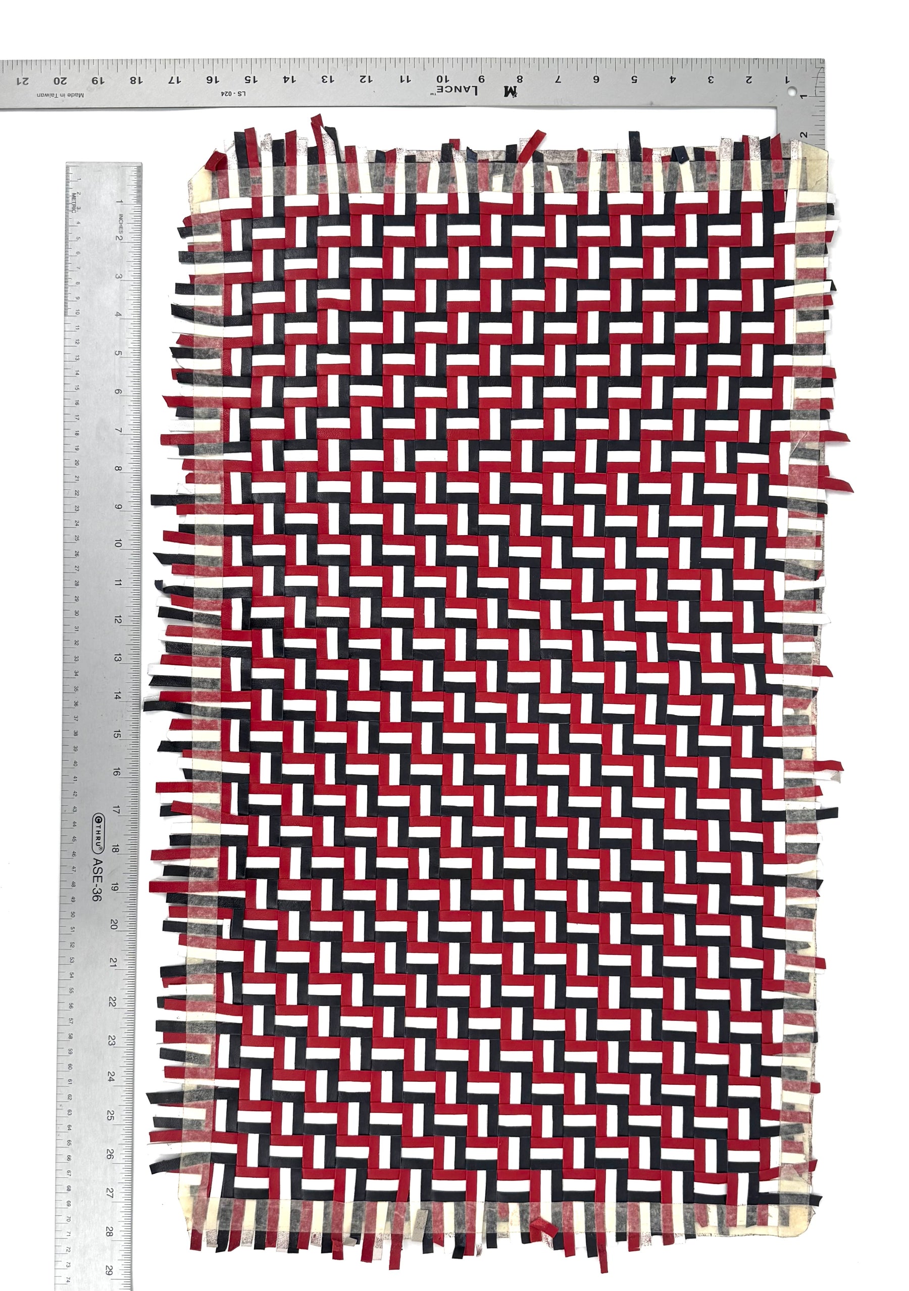 Tricolor Woven Panel (16" by 28") only 4 Available| SALE