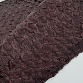 Bitter Plum Pirarucu Fish Leather