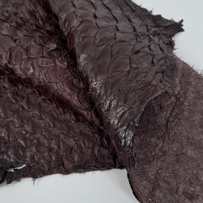 Bitter Plum Pirarucu Fish Leather