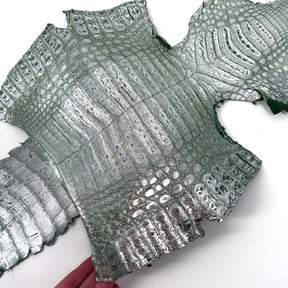 Metallic Caiman Crocodile - only 5 per color | Sale