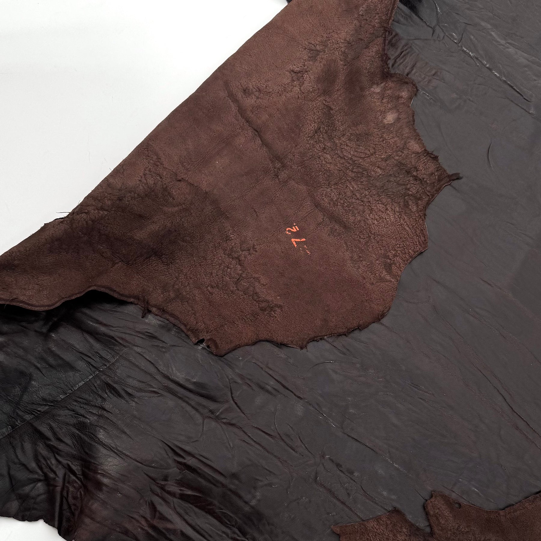 Cobain Pull-up Pleated/Crinkled Lamb