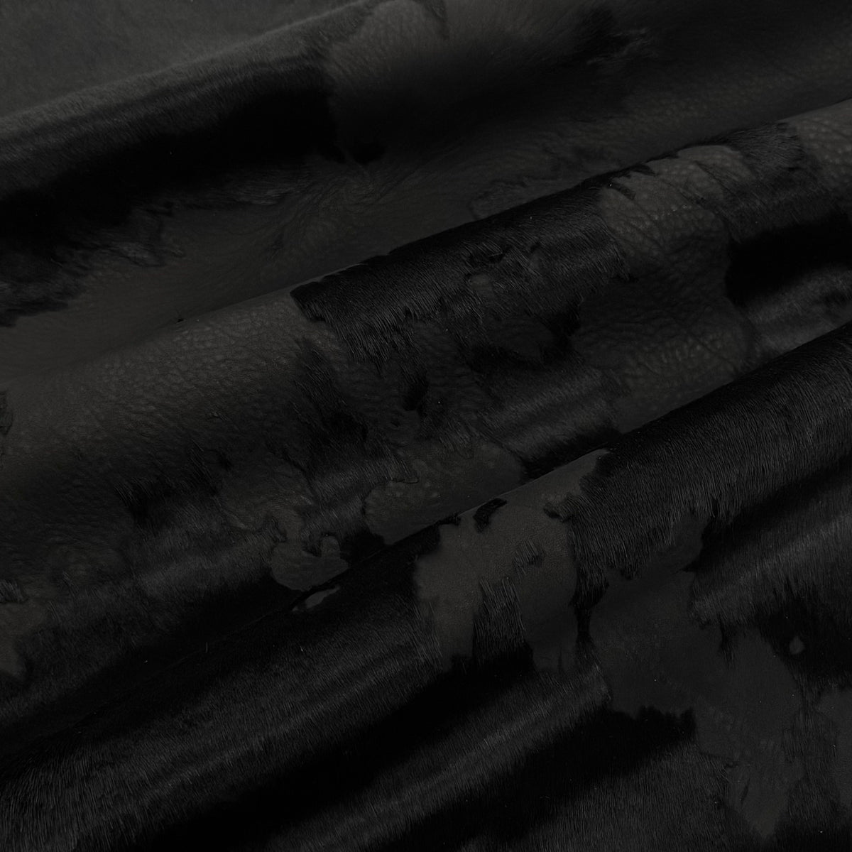 Rust Hair-on Acid-Wash Baby Calf