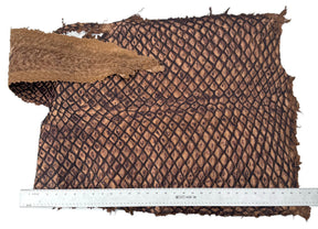 Charuto Brown Sugar Inverted Pirarucu Fish Leather