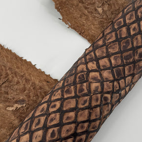 Charuto Brown Sugar Inverted Pirarucu Fish Leather