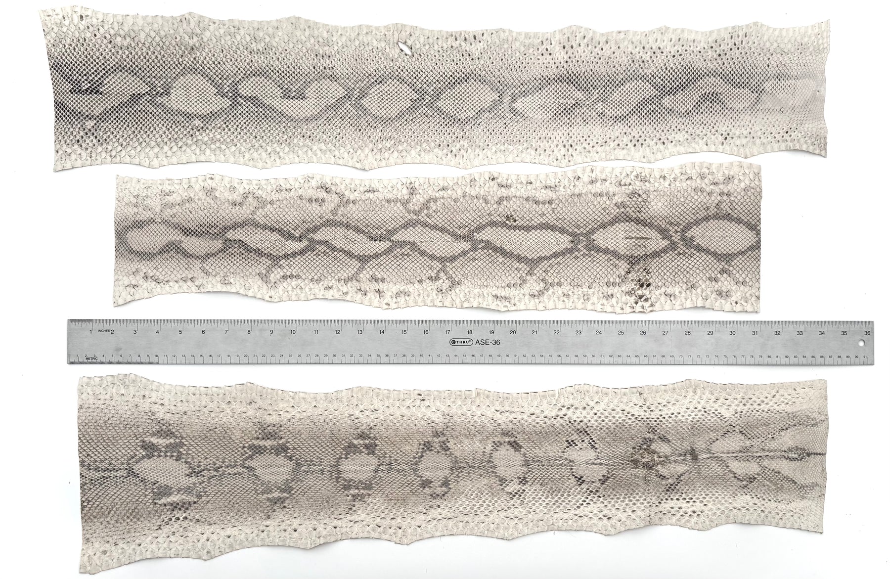 Bundle of 3 Python Cuts - Natural Pattern | Final Sale