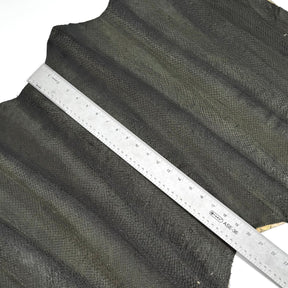 Forest Green Salmon Plate Leather