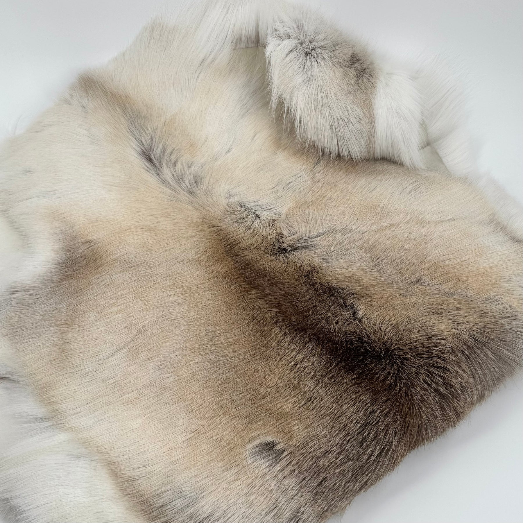 Hair-On Natural Reindeer Hide