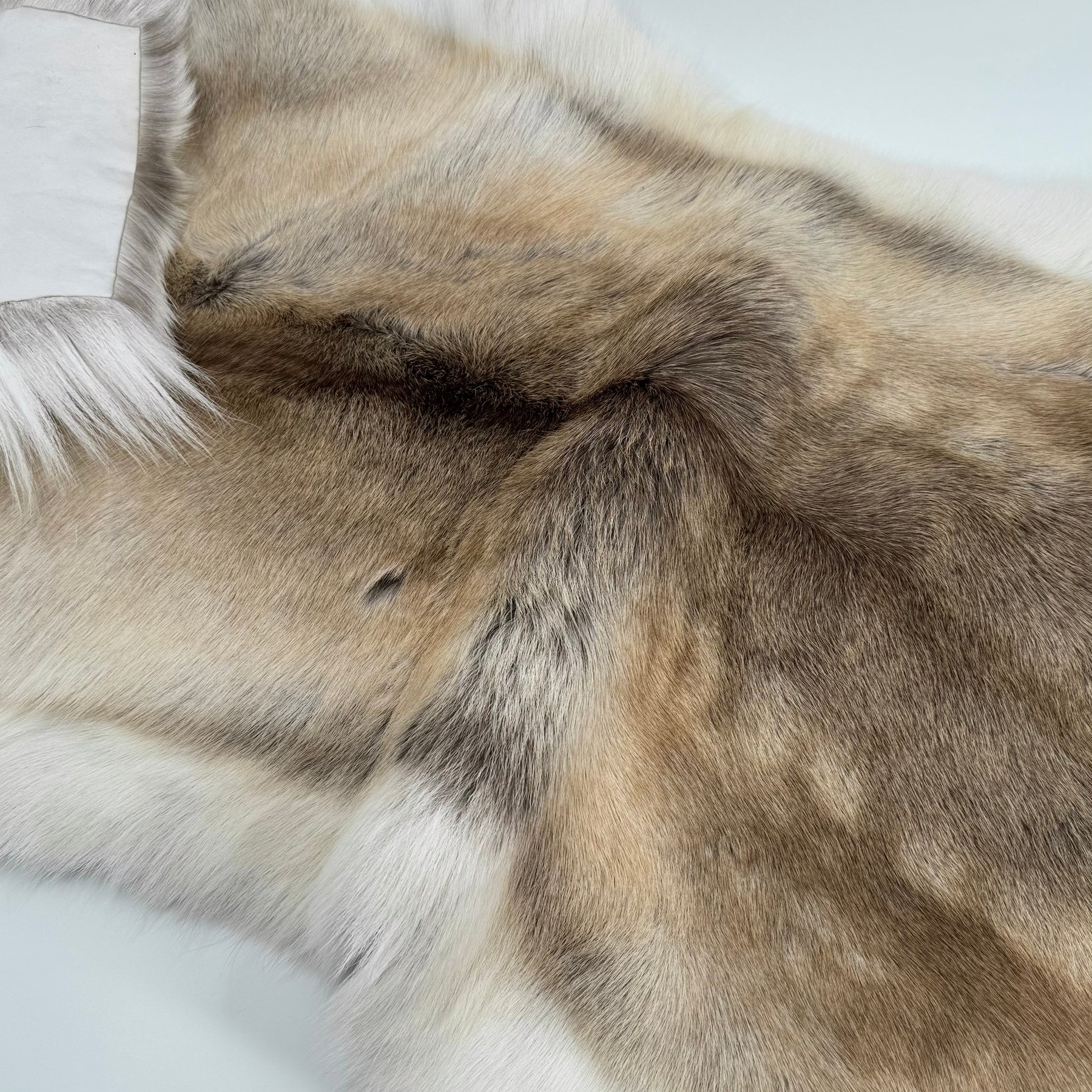 Hair-On Natural Reindeer Hide