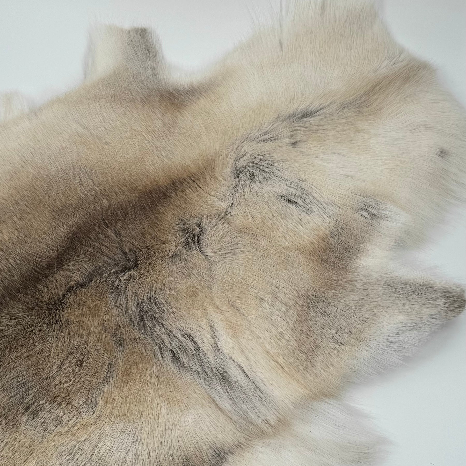 Hair-On Natural Reindeer Hide