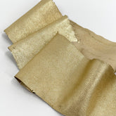 Genuine Metallic Karung Snake Skin | FINAL SALE