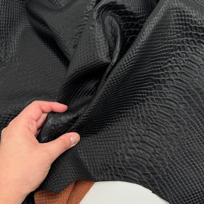 Acetone Rub-Off Python Embossed Lamb