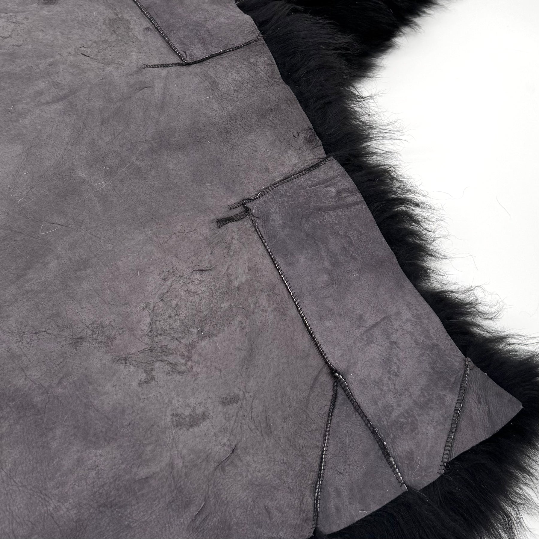 Ironed Mongolian Long Hair Lamb Plate