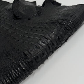 Exclusive Hornback Alligator in Black (56 cm) - Only 1 Available!