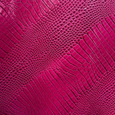 Italian Crocodile Embossed Cow Hide