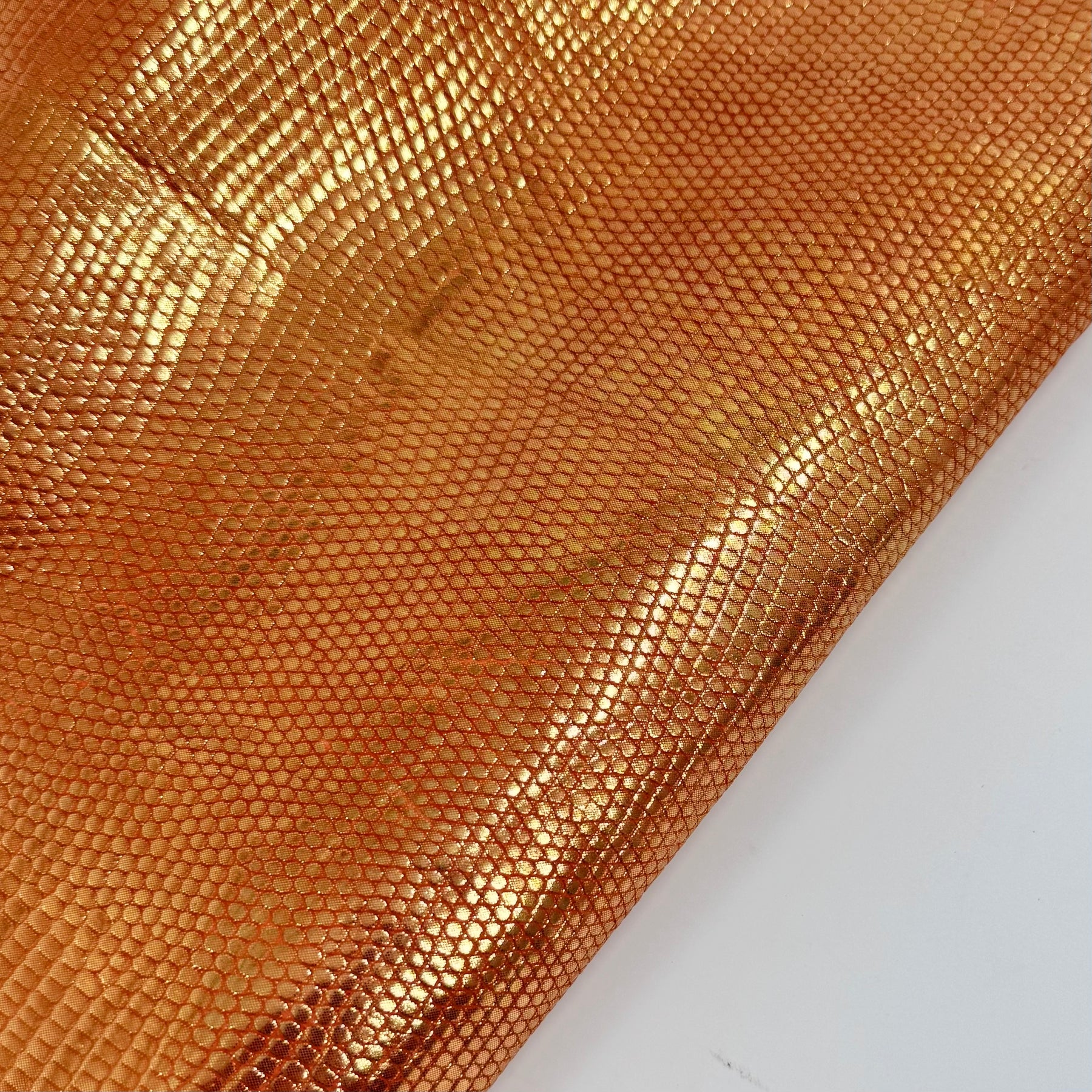 Golden Rust Foil Lizard - only 1 available | SALE