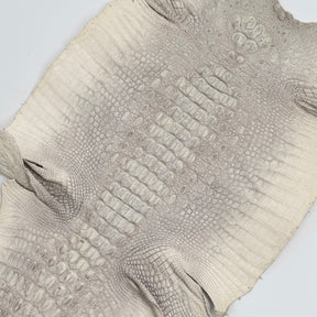 30% OFF Hornback Crocodile Undyed Crust - Only 1 available | SALE