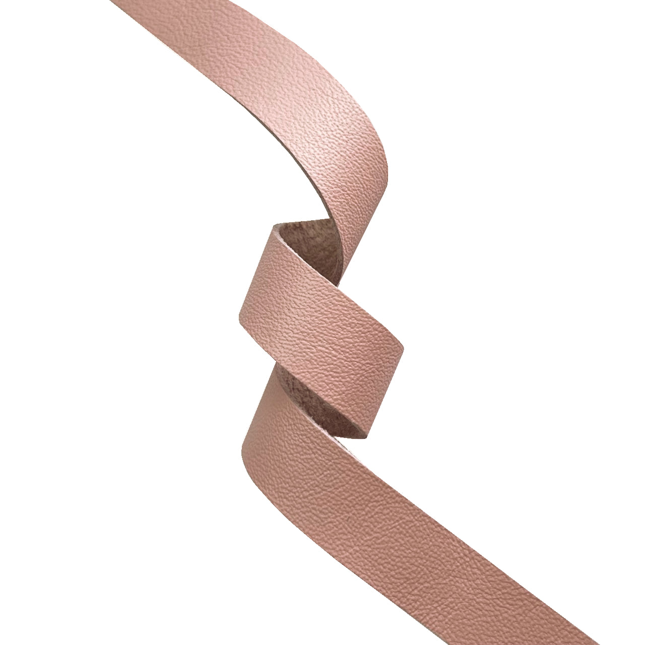 Raw Edge Leather Trim | Dusty Rose