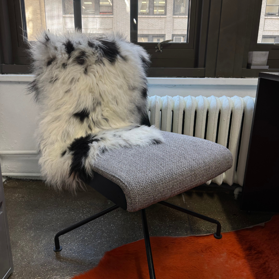 Himalayan Long Hair Lambskin | Naturally Spotted