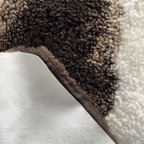 Himalayan Short Curly Shearling | Naturally Spotted